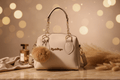 Pearl Charm Bag deve tüyü stüdyo görseli