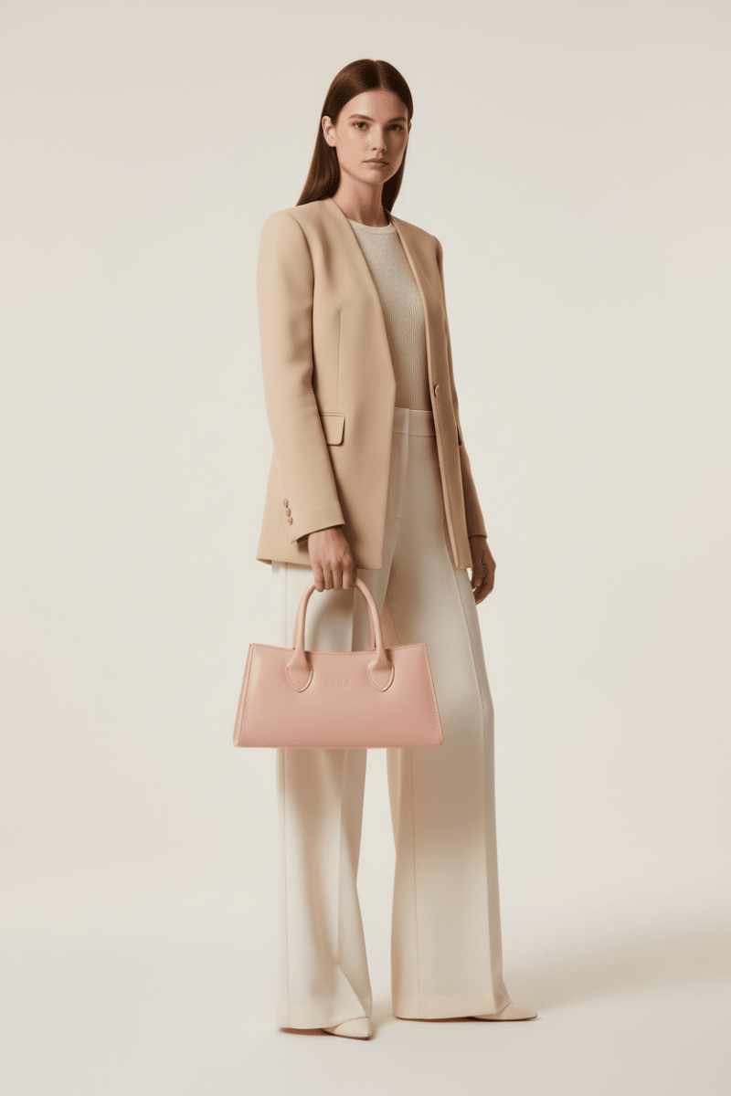 Pudra Pembe ZARA - Model